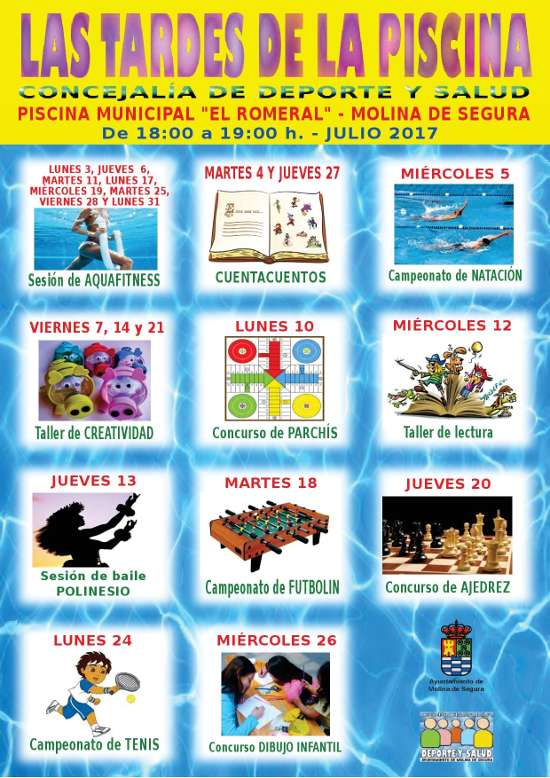 Deporte Molina-Programa Las Tardes y Noches en la Piscina 2017-CARTEL TARDES.jpg